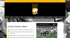 Desktop Screenshot of camplineman.com
